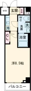 メインステージ千歳船橋【1階】の間取り