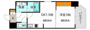 ソア長居駅前【4階】の間取り