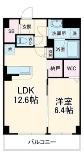 ピエールエスポア【3階】の間取り