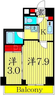 プラート宮坂【1階】の間取り