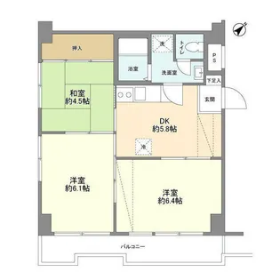 マツモトビル【8階】の間取り