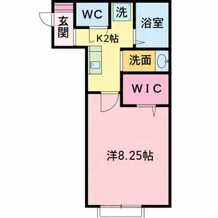アルカサールII【1階】の間取り