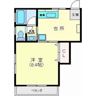 ジョナサンハウス 2号館【2階】の間取り