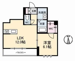 プレミア ステーション 西口【3階】の間取り