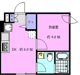 Musica Base 235【1階】の間取り