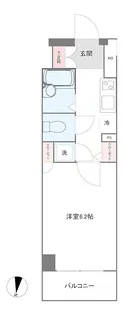 ヴェルト湯島【8階】の間取り