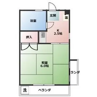 シャトレコジマ【2階】の間取り
