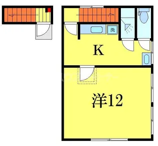 パルト館【1階】の間取り