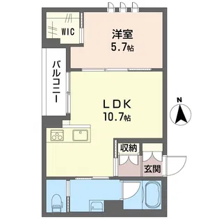 ヴィラ16【2階】の間取り