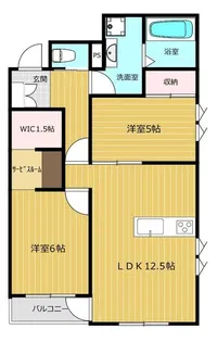 フォレストメゾンひばりが丘【3階】の間取り