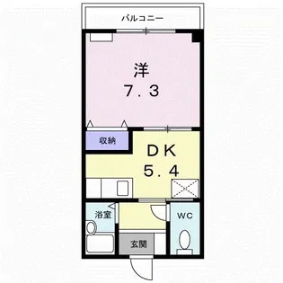 アネックス森岡【2階】の間取り