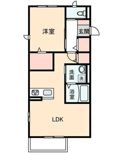 シャルマン【1階】の間取り
