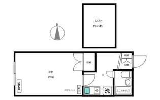 ハイムエトワール【2階】の間取り