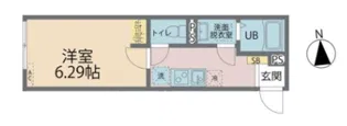 カインドネス小岩【3階】の間取り