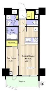 イトーピア目白カレン【5階】の間取り