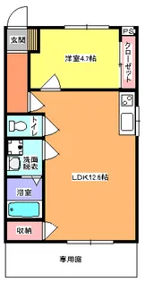 Y’s First Garden【1階】の間取り