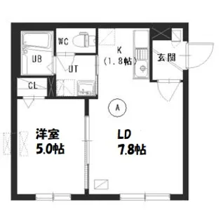 アレスタ【2階】の間取り
