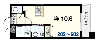 アクティオス【3階】の間取り