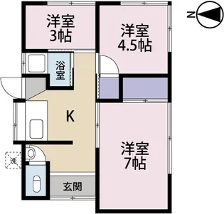 静岡県富士市伝法【一戸建】の間取り