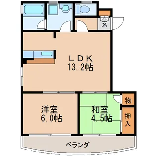 マ・メゾン【3階】の間取り