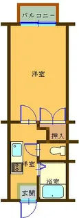 パレスN【2階】の間取り