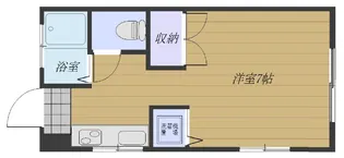 EXCEL K・M【1階】の間取り