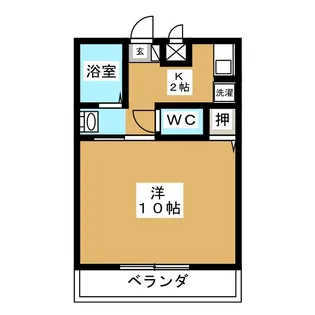 セリーヌ英【3階】の間取り