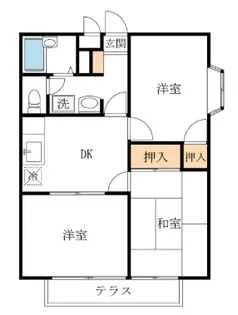 サン・ファミーユ【1階】の間取り