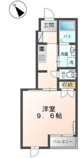 エクセル シャルム【1階】の間取り
