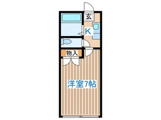 リ-ベンス台原【3階】の間取り