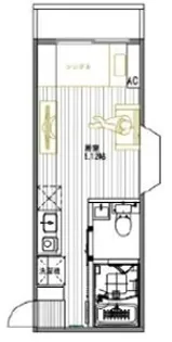 レジデンスピア3【1階】の間取り
