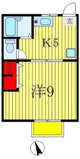 シフォン【2階】の間取り