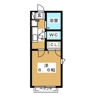 ディアスYUMA【2階】の間取り