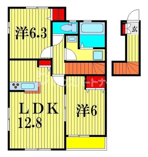 ソフィアおおたかの森A【2階】の間取り