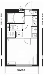 リブリ・日吉西【1階】の間取り