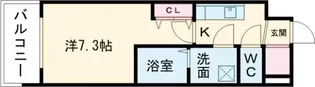 大阪府大阪市鶴見区緑1丁目【マンション】の間取り