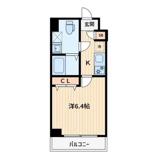 ドゥーエ蕨【10階】の間取り