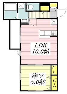 メゾンソライユ【2階】の間取り