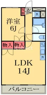 サンライズ3【2階】の間取り