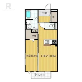 大阪府守口市暁町【アパート】の間取り