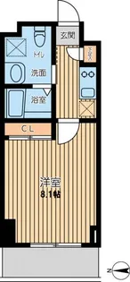 S-FORT小田原栄町【4階】の間取り