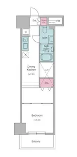東京都台東区台東4【マンション】の間取り