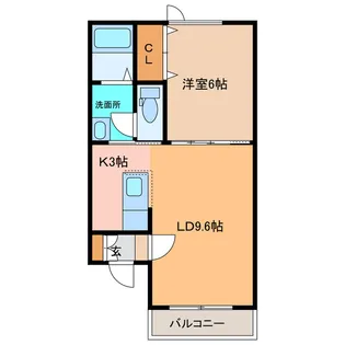 CHEER【3階】の間取り