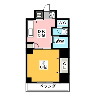 ヴェルデ藤ヶ丘【6階】の間取り