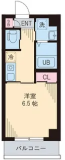 アーク五反田【2階】の間取り