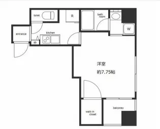 KM中目黒ビル【4階】の間取り