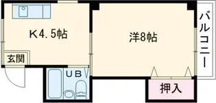 大阪府枚方市宮之阪1【マンション】の間取り
