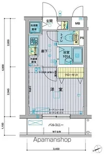 メインステージときわ台II【2階】の間取り