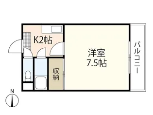 広島県東広島市西条町西条東【マンション】の間取り