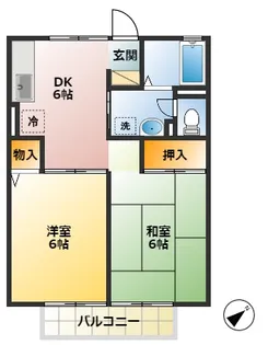 ストークアレイ【1階】の間取り
